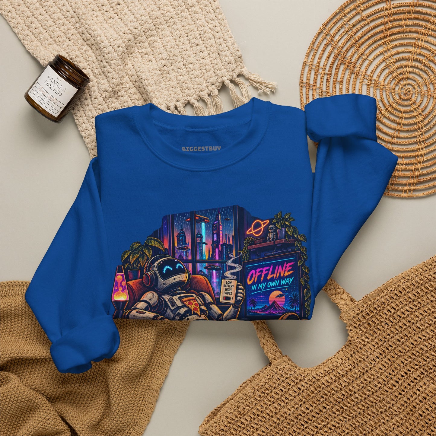 Offline Orbit - Crewneck Sweatshirt