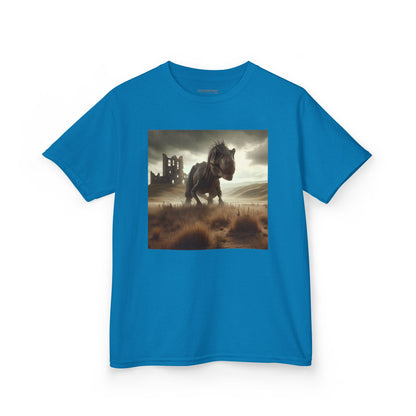 Camiseta | Camiseta Infantil | Algodão Pesado | Ficção Dinossáurica | T-Rex Ancestral