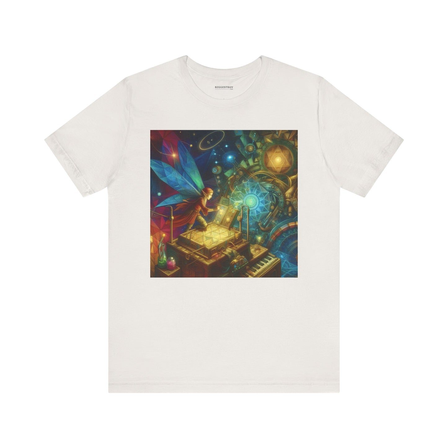 Tişört | Unisex | Jarse Tişört | Kısa Kollu | Elemental Fantezi | Silfler | Peri