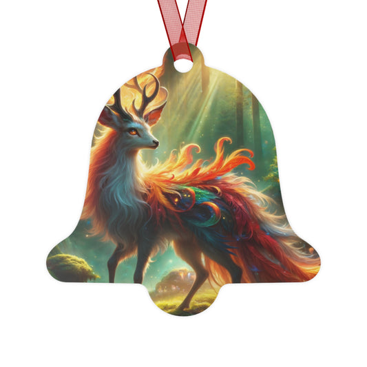 Ornament | Metal | Mistyczna fantazja | Ognisty jeleń