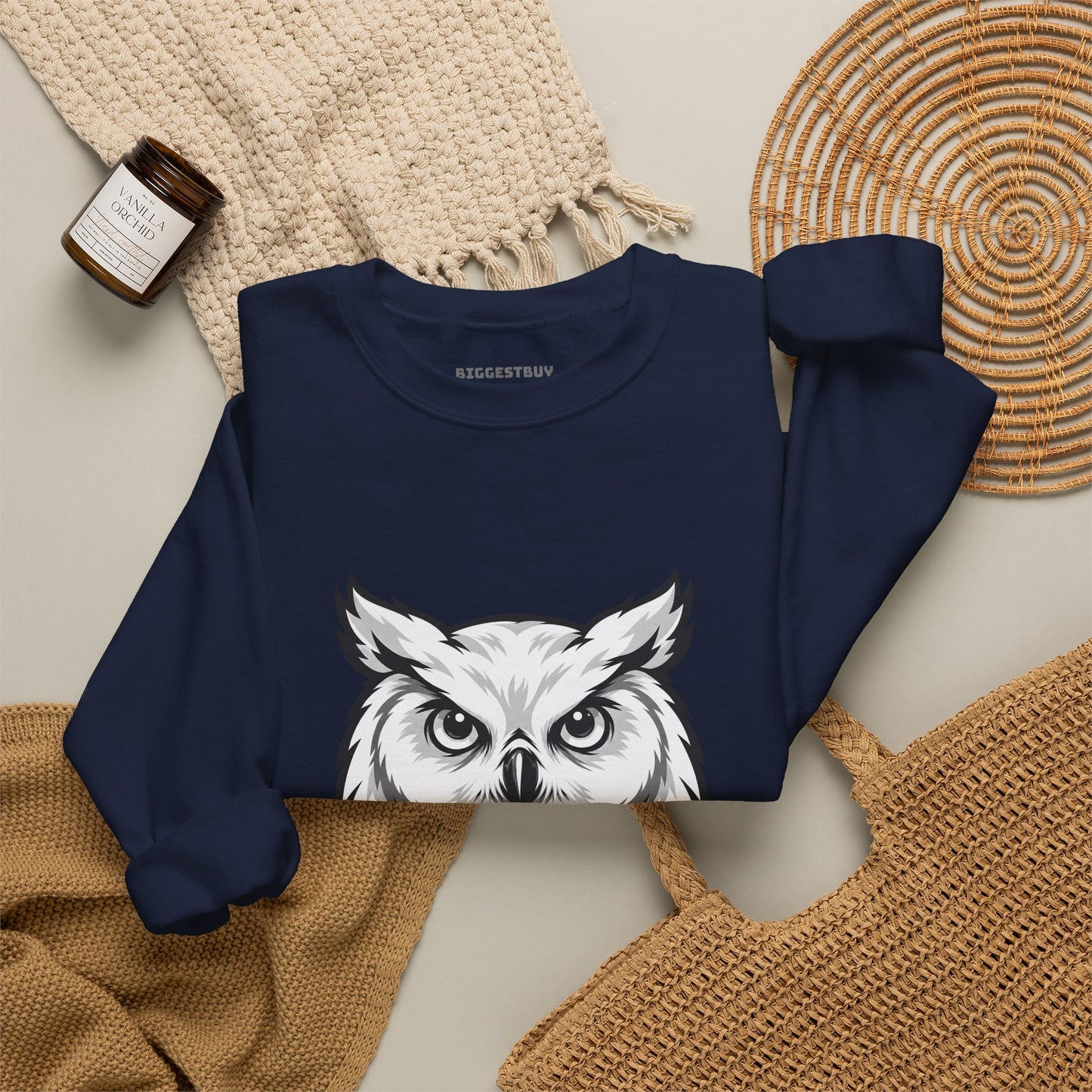 Owl Watch - Crewneck Sweatshirt