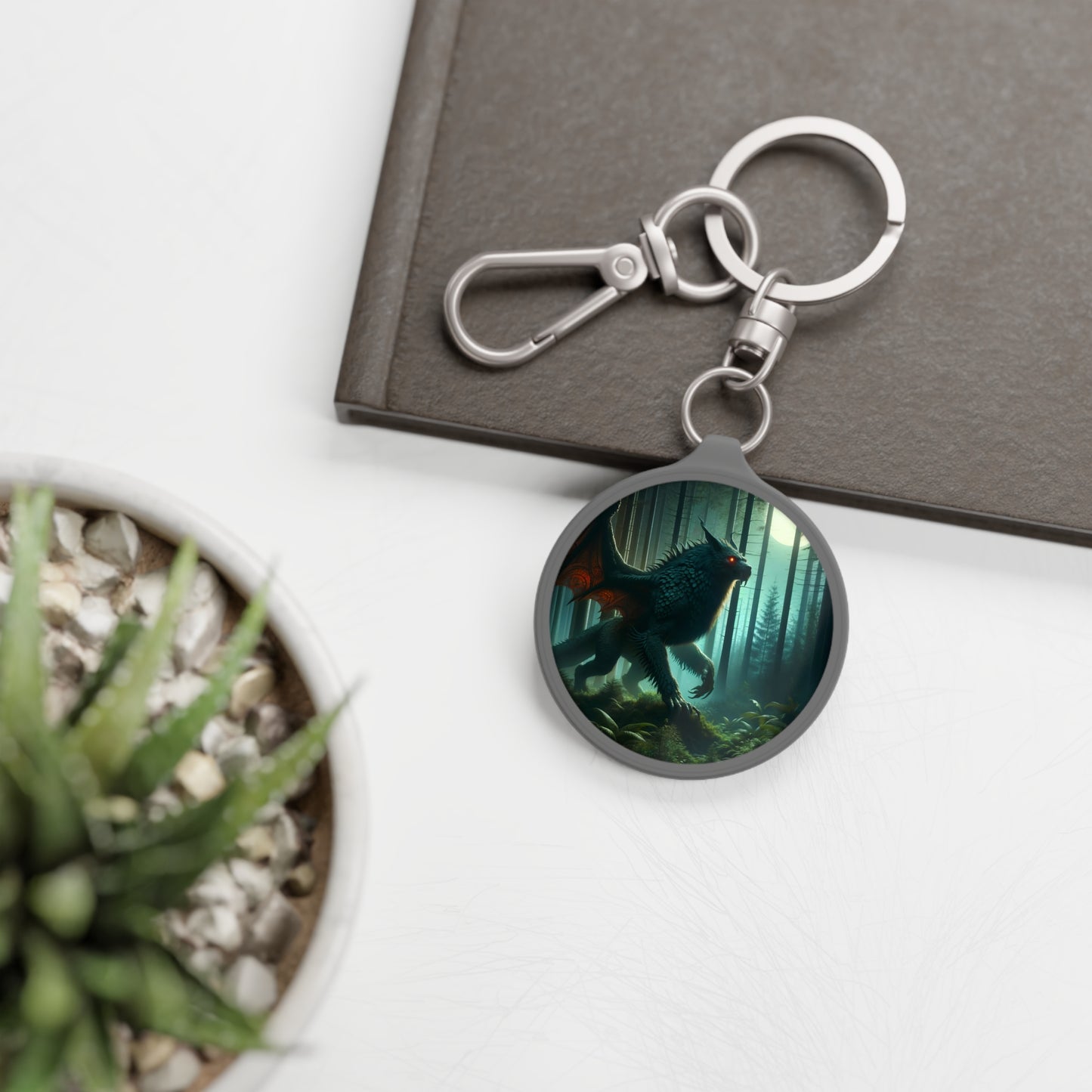 Round Keychain