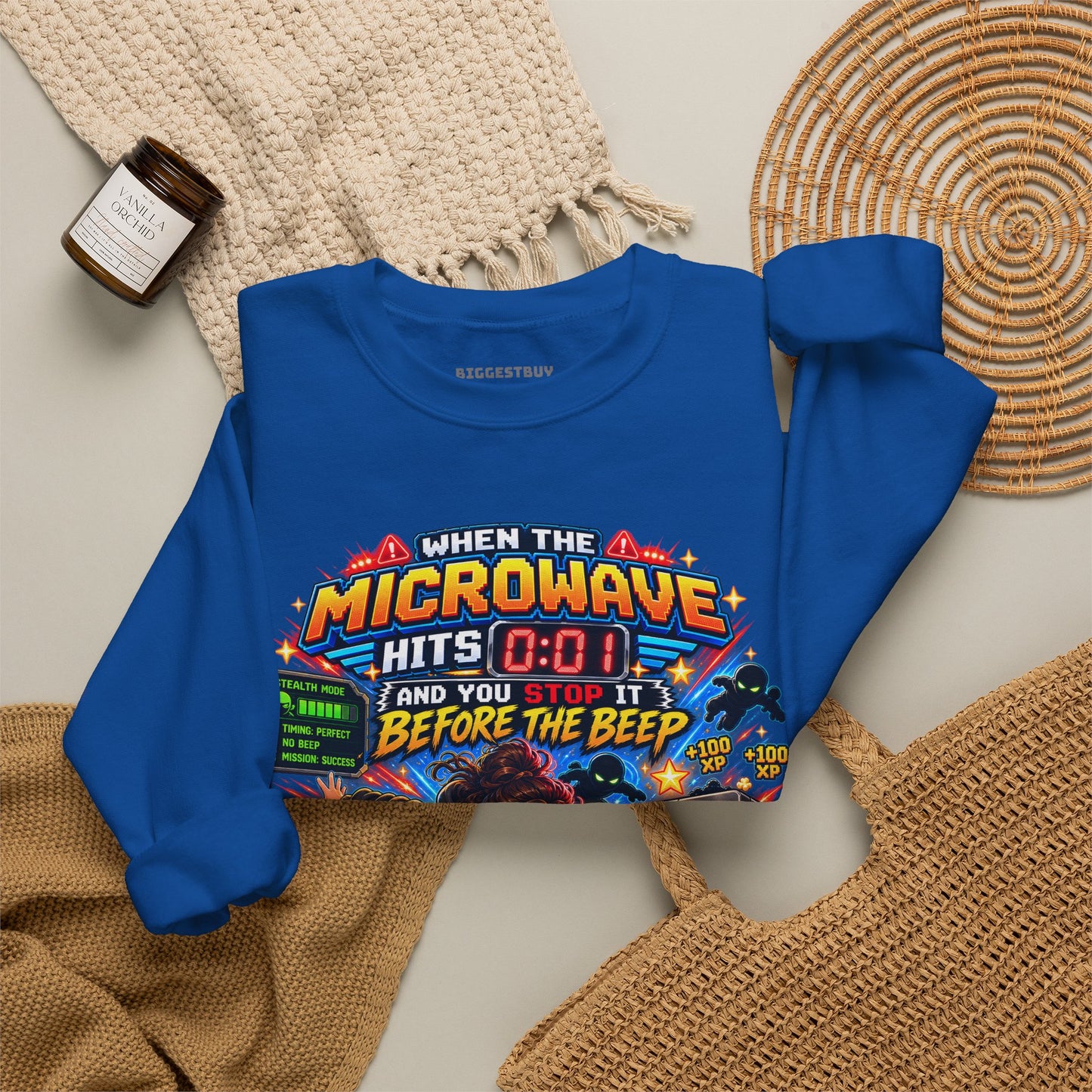 Beep Beatdown - Crewneck Sweatshirt