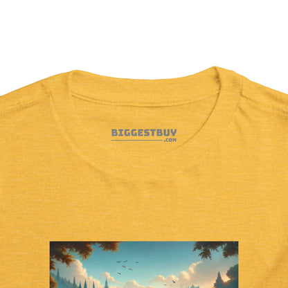 T-shirt | Peuter T-shirt | Korte mouw | Heldensage | Interraciale Vriendschap