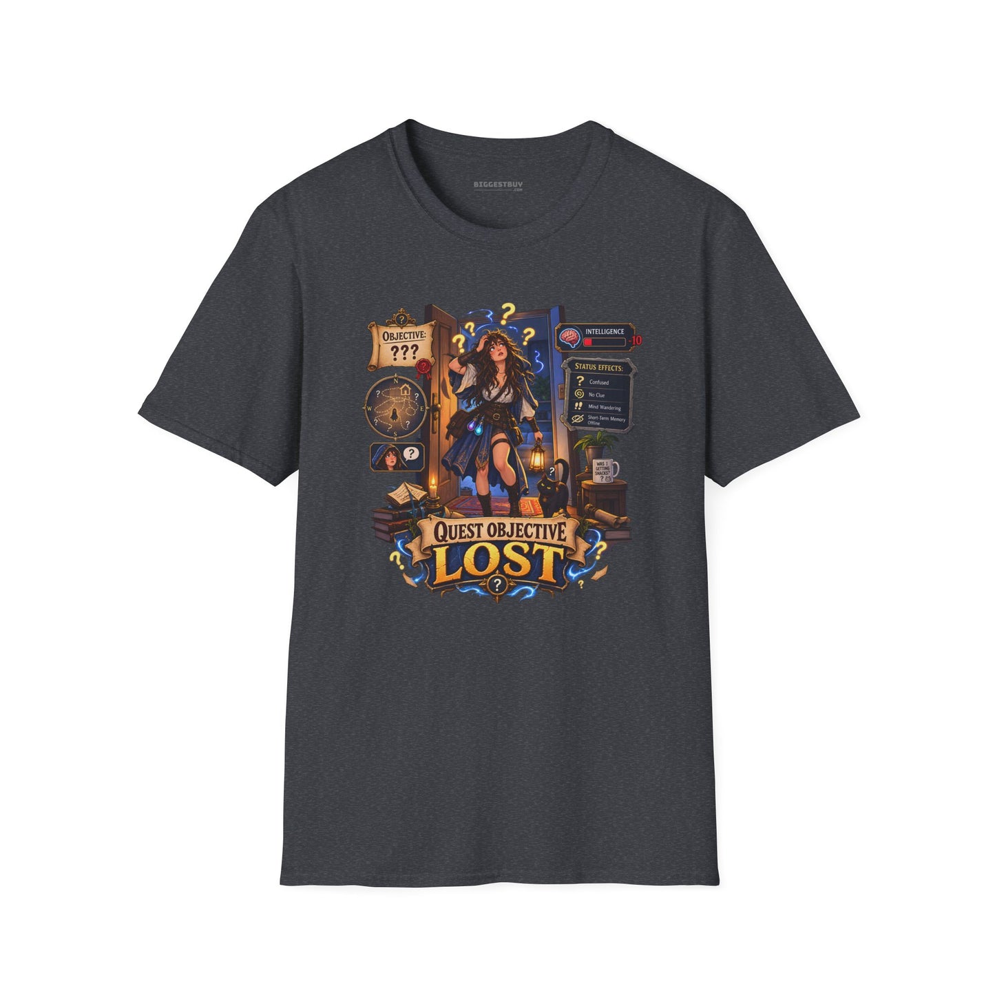 Quest Lost - Softstyle T-Shirt