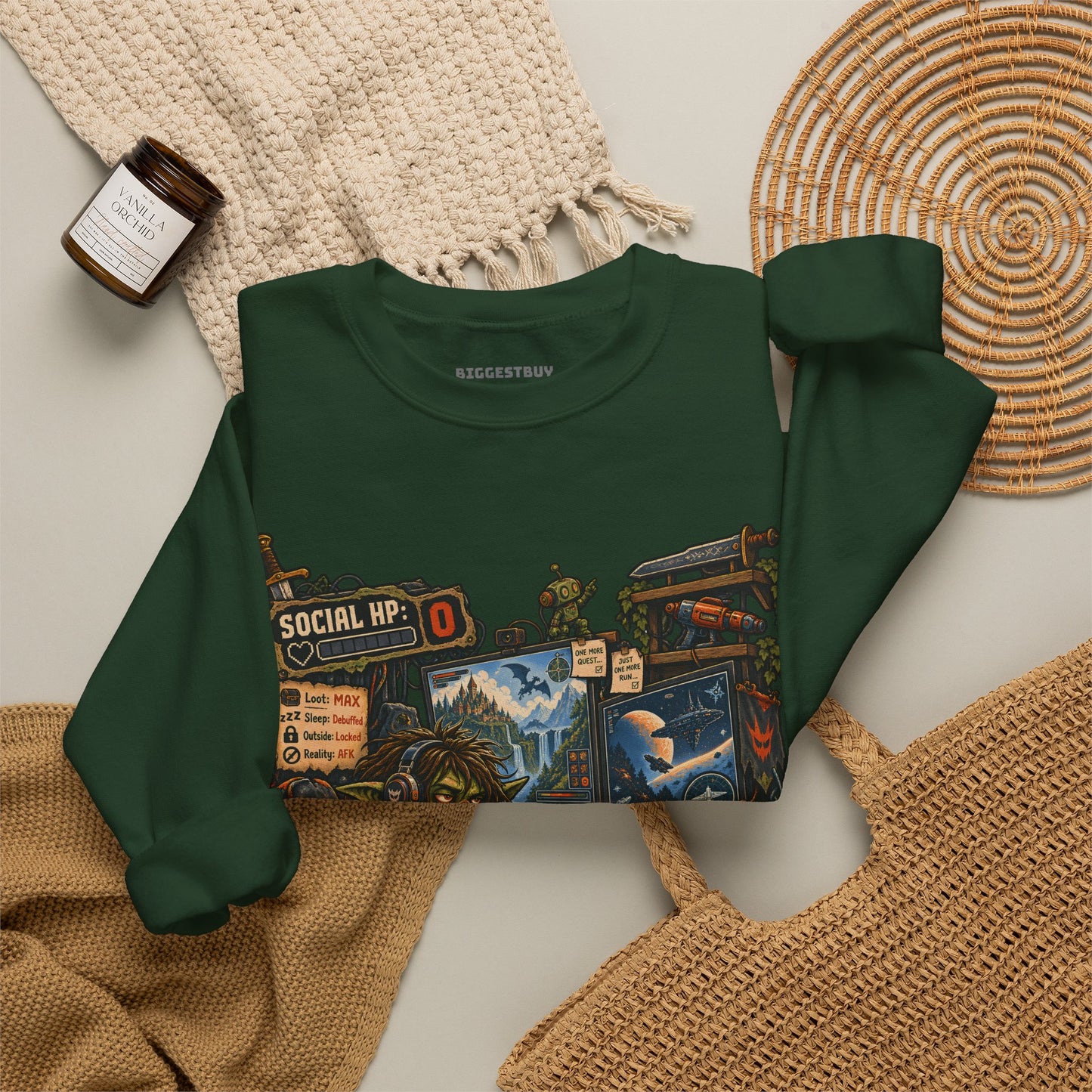Social Zero - Crewneck Sweatshirt
