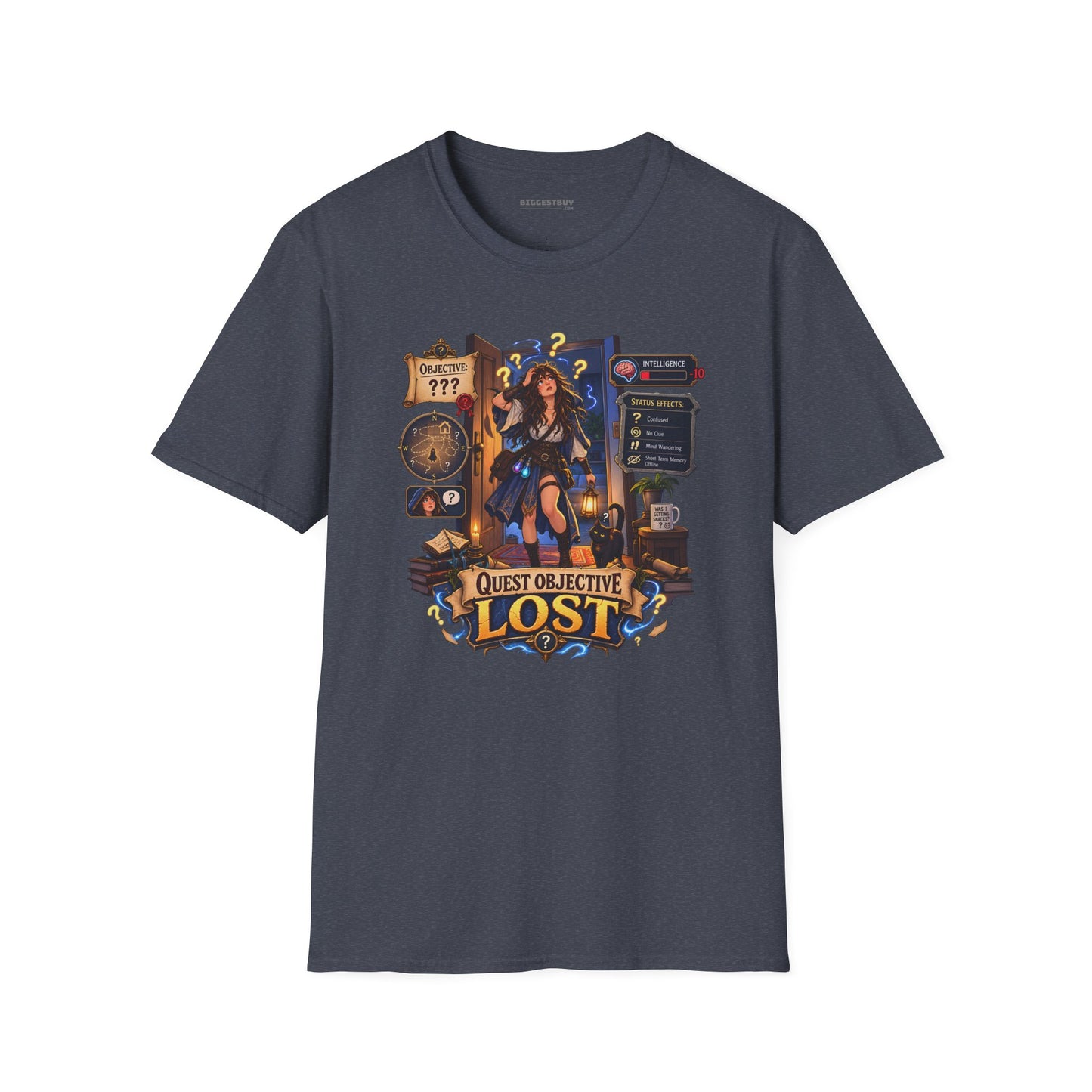 Quest Lost - Softstyle T-Shirt