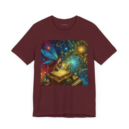 Tişört | Unisex | Jarse Tişört | Kısa Kollu | Elemental Fantezi | Silfler | Peri