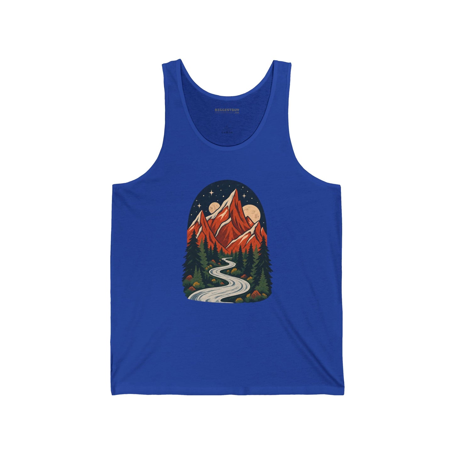 Mountain Maze - Jersey Tank Top