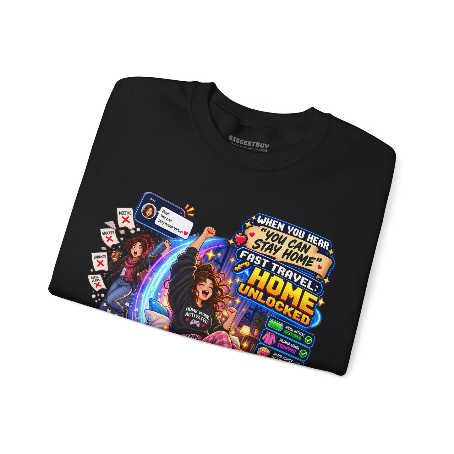 Quarantine Vibe - Crewneck Sweatshirt