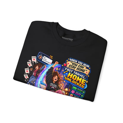Quarantine Vibe - Crewneck Sweatshirt