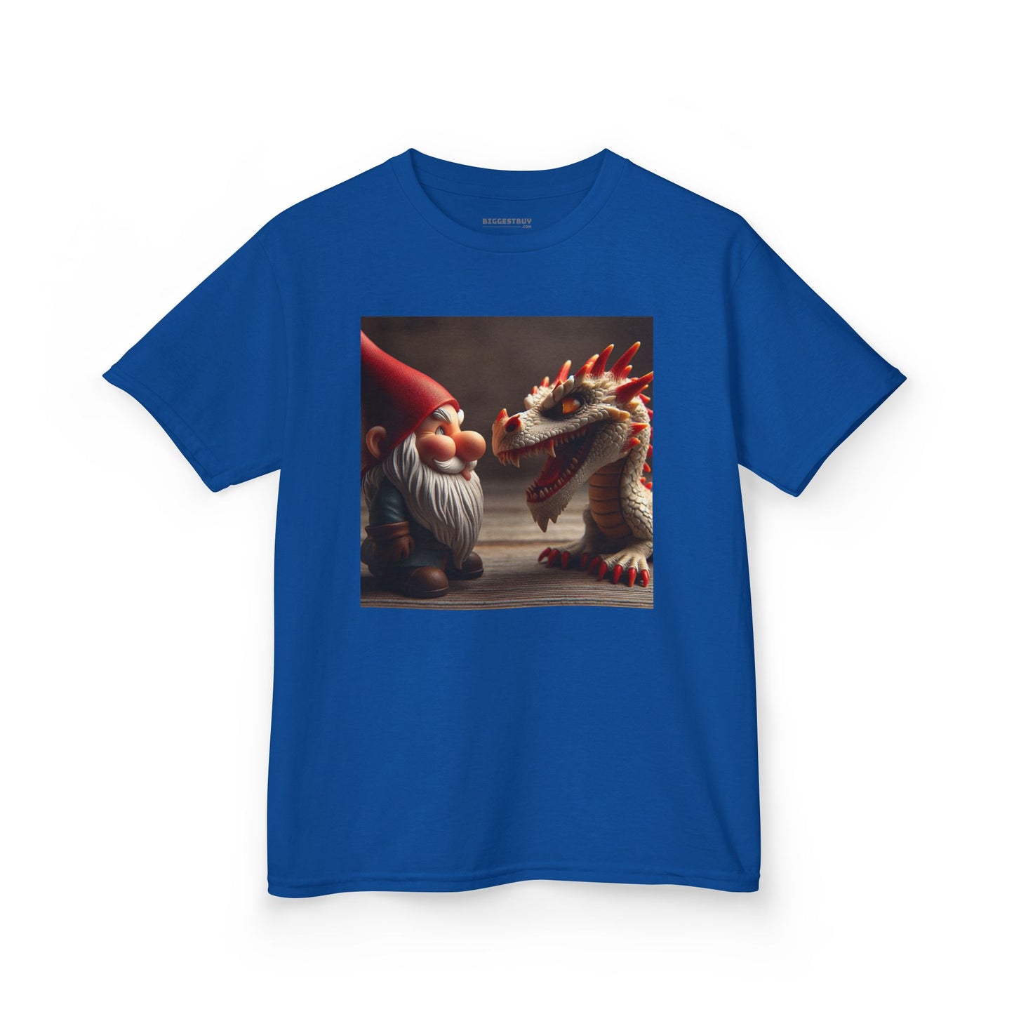 T-Shirt | Kaos Anak | Katun Tebal | Fiksi Mitos | Gnome dan Naga Timur