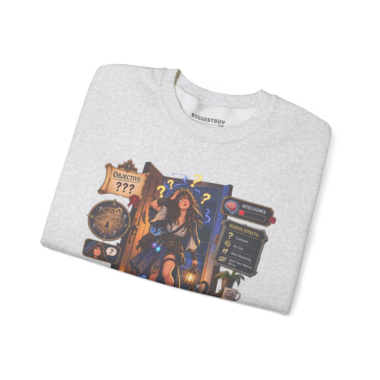 Quest Lost - Crewneck Sweatshirt