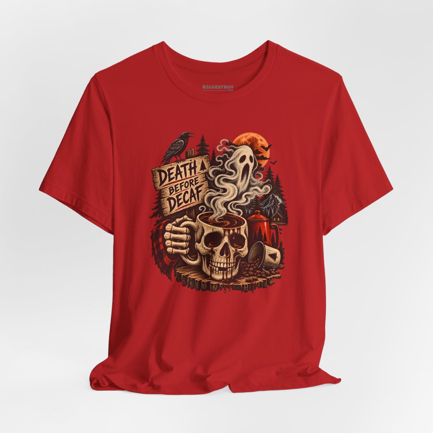 Death Decaf - Classic Jersey Tee