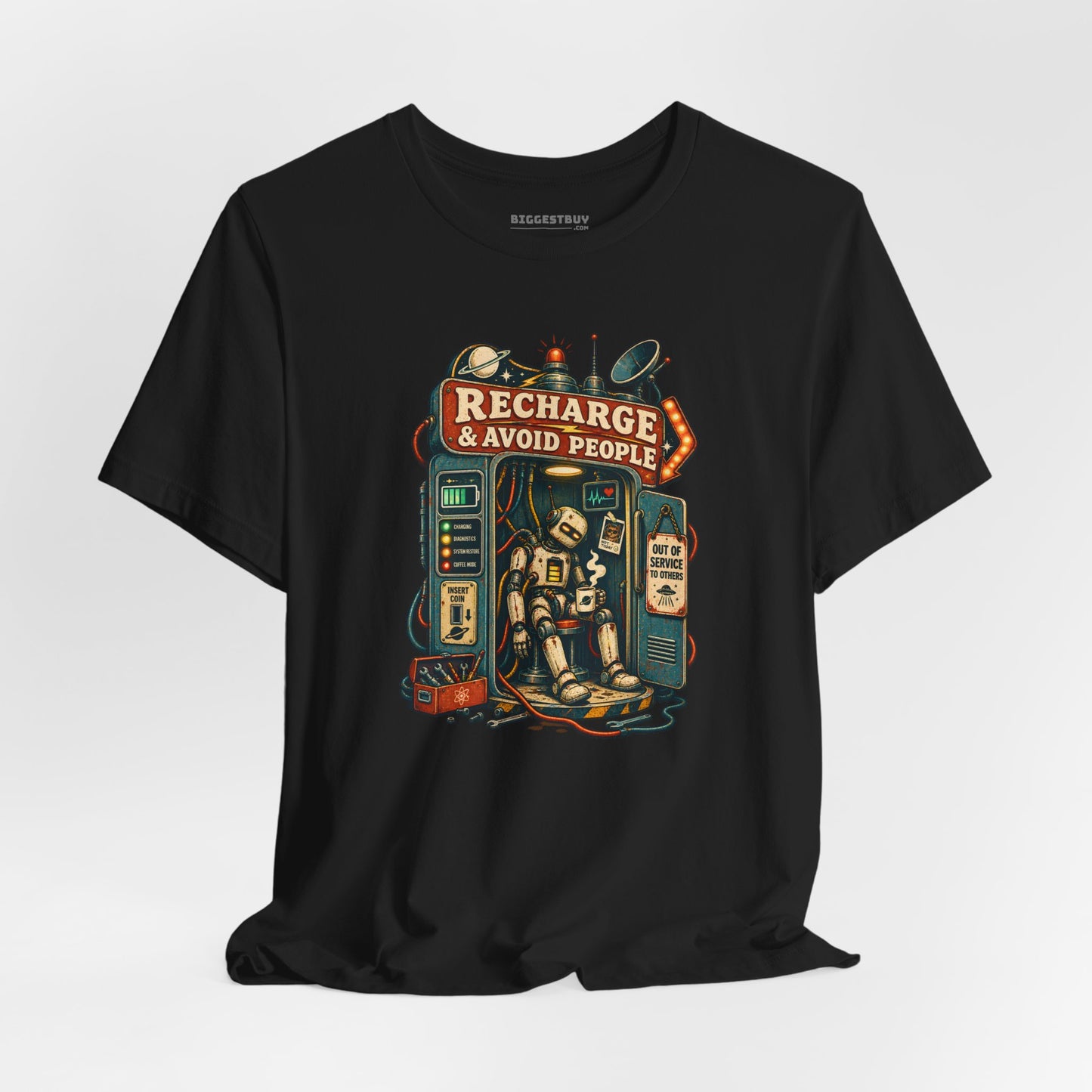 Social Recharge - Classic Jersey Tee