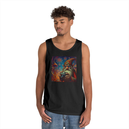 Tanktopp | Unisex | Kraftig bomull | Fantasy | Psykedelisk | Domovoi