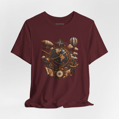 Steampunk Globe - Classic Jersey Tee