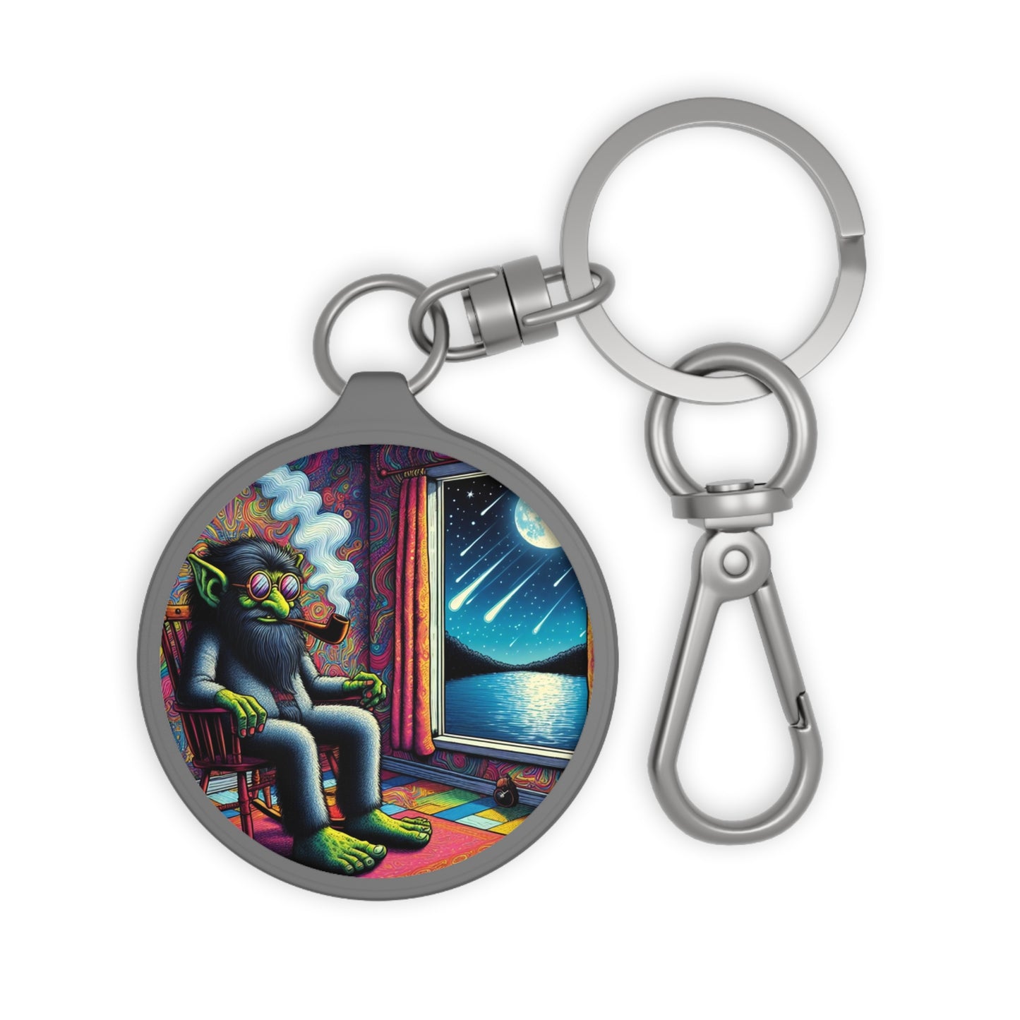 Round Keychain