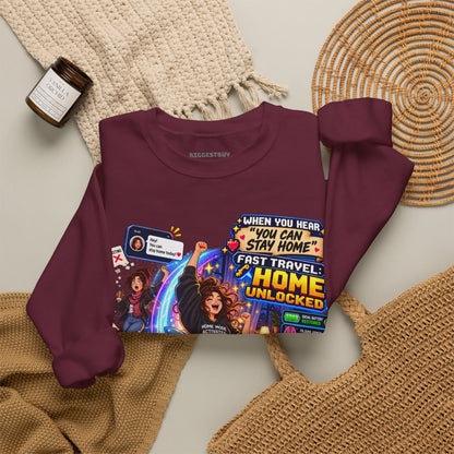 Quarantine Vibe - Crewneck Sweatshirt