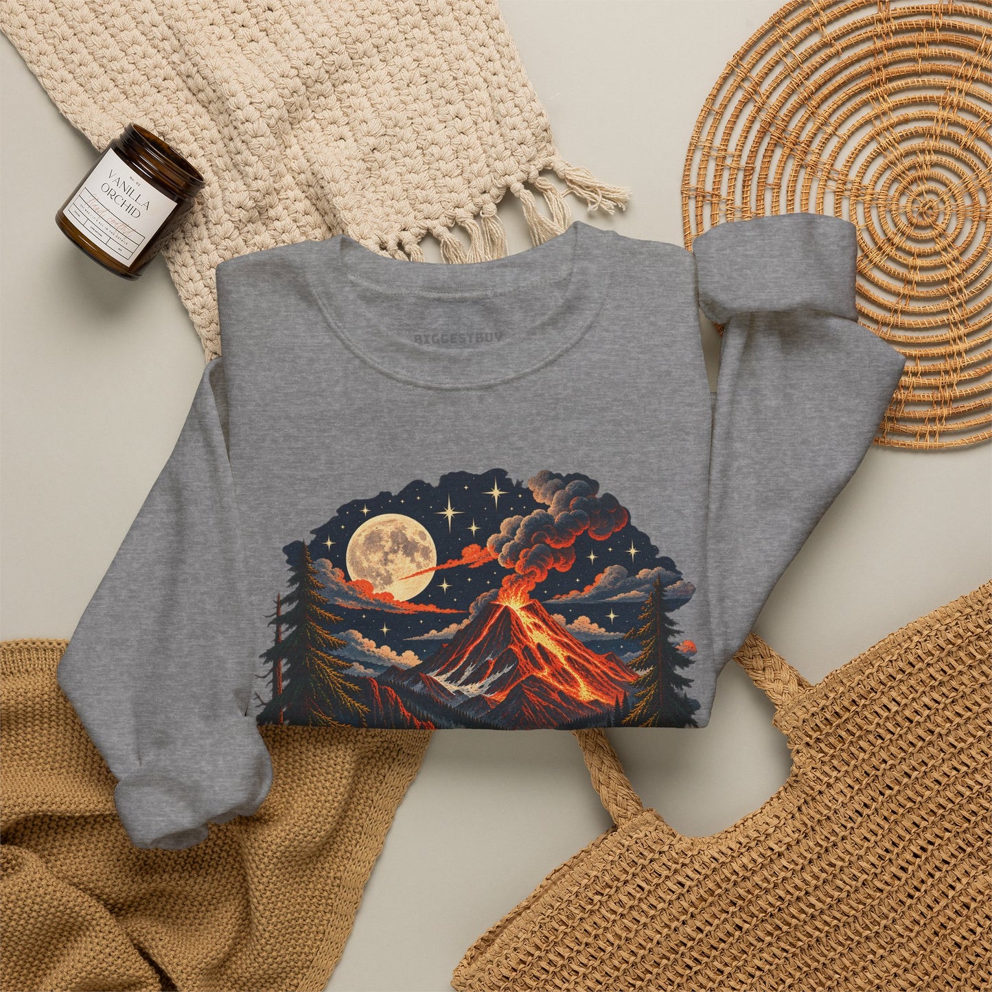 Volcanic Visions - Crewneck Sweatshirt