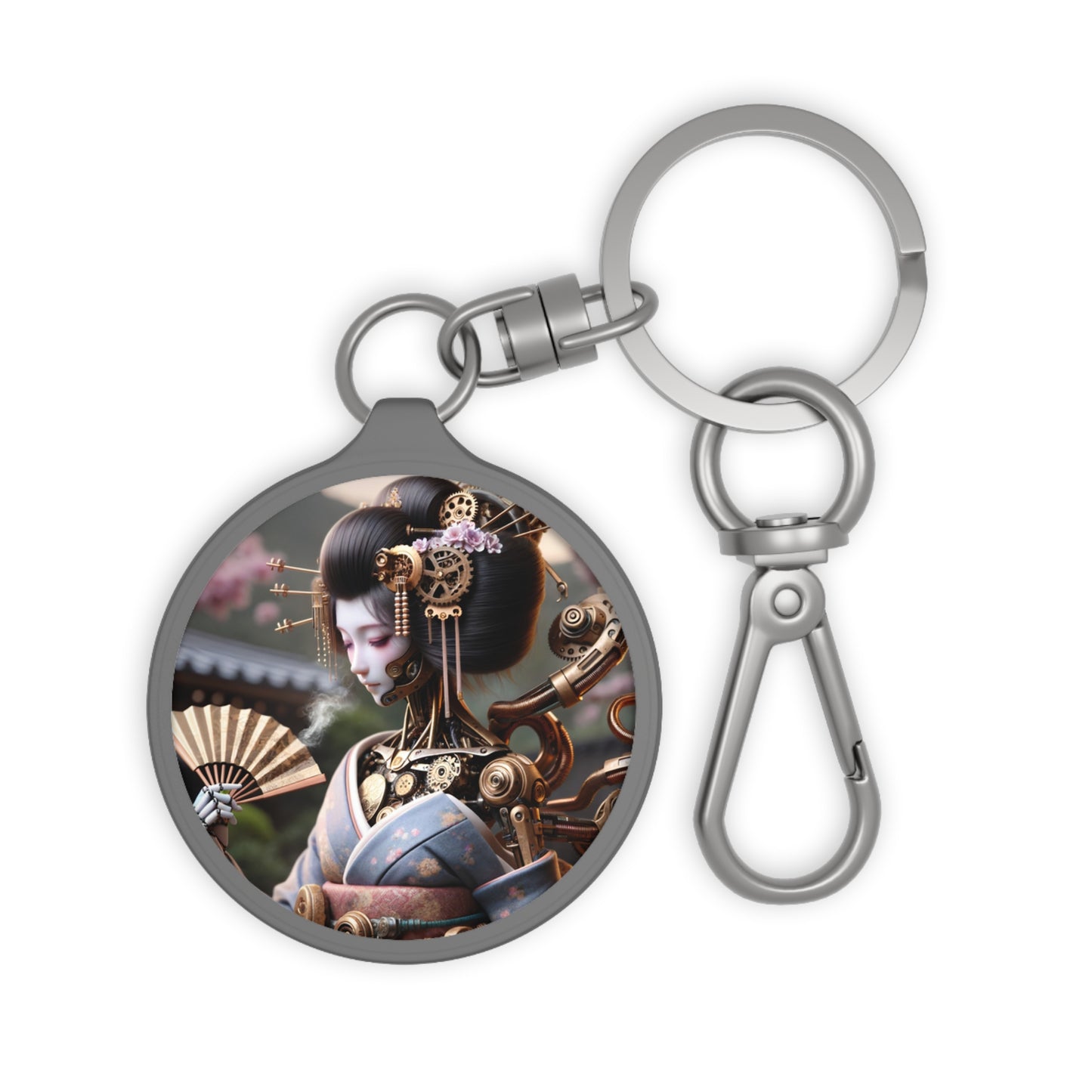 Round Keychain