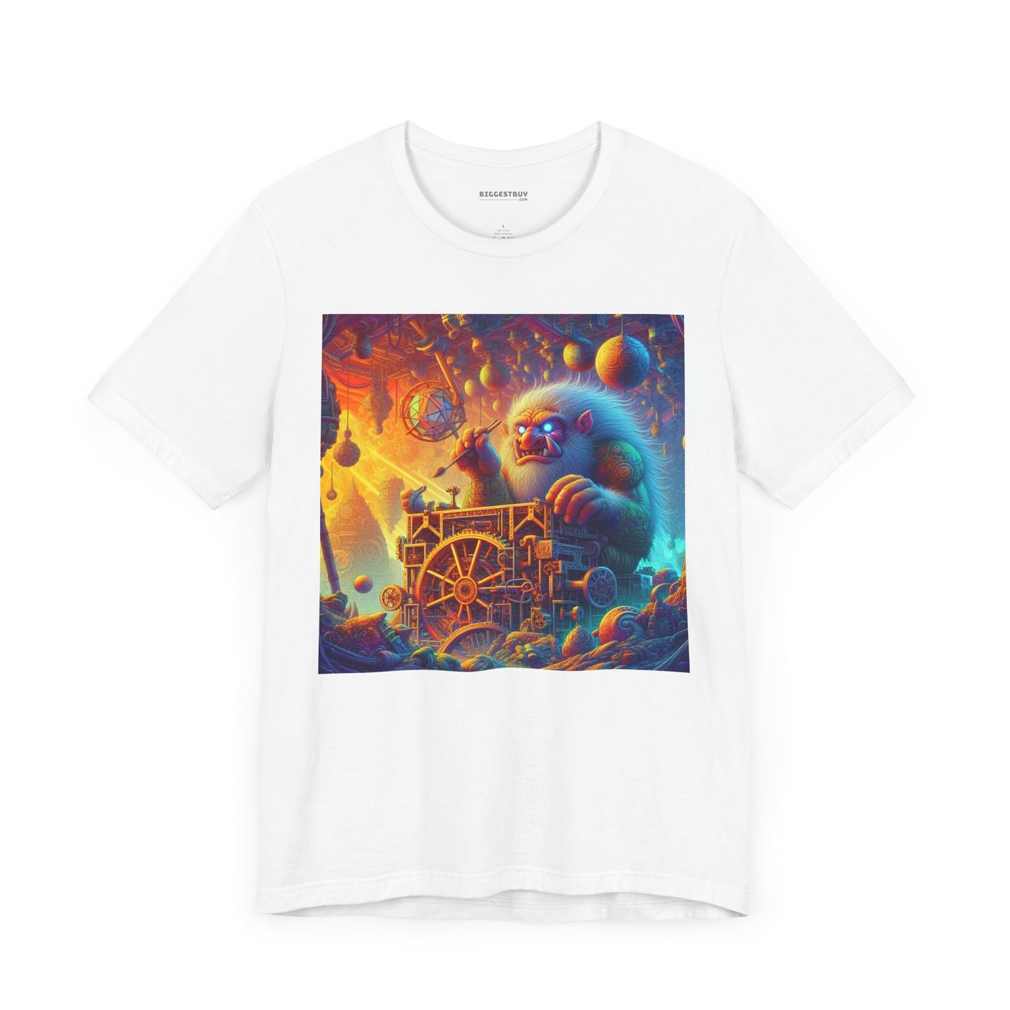 Camiseta | Unisex | Camiseta de punto | Manga corta | Mitología Nórdica | Gigante Artificiero