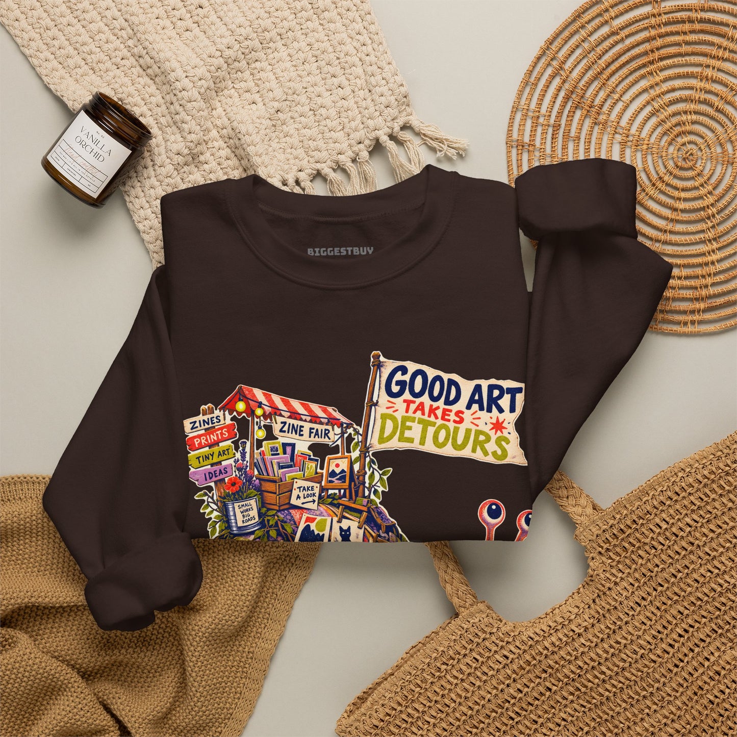 Art Detour - Crewneck Sweatshirt