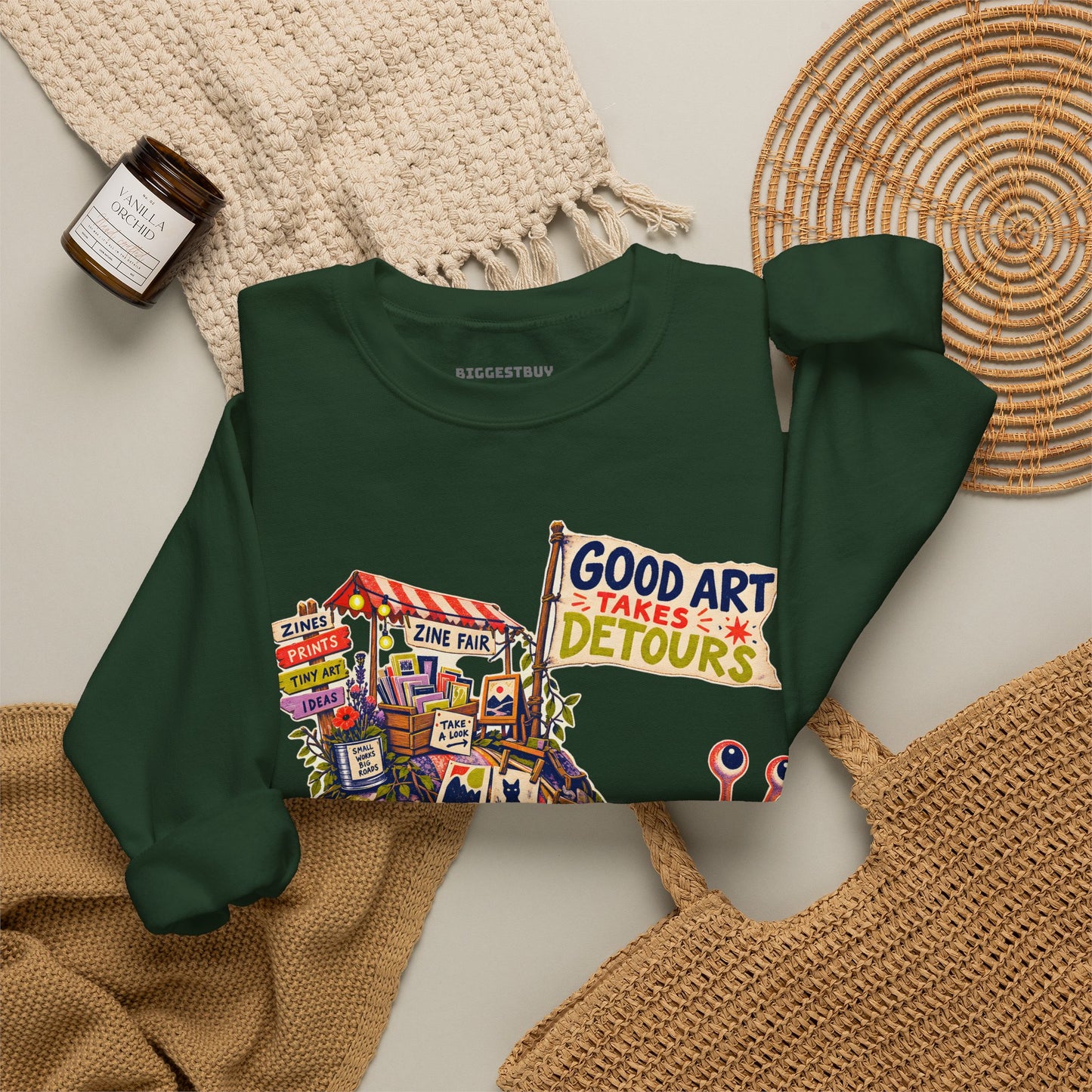 Art Detour - Crewneck Sweatshirt