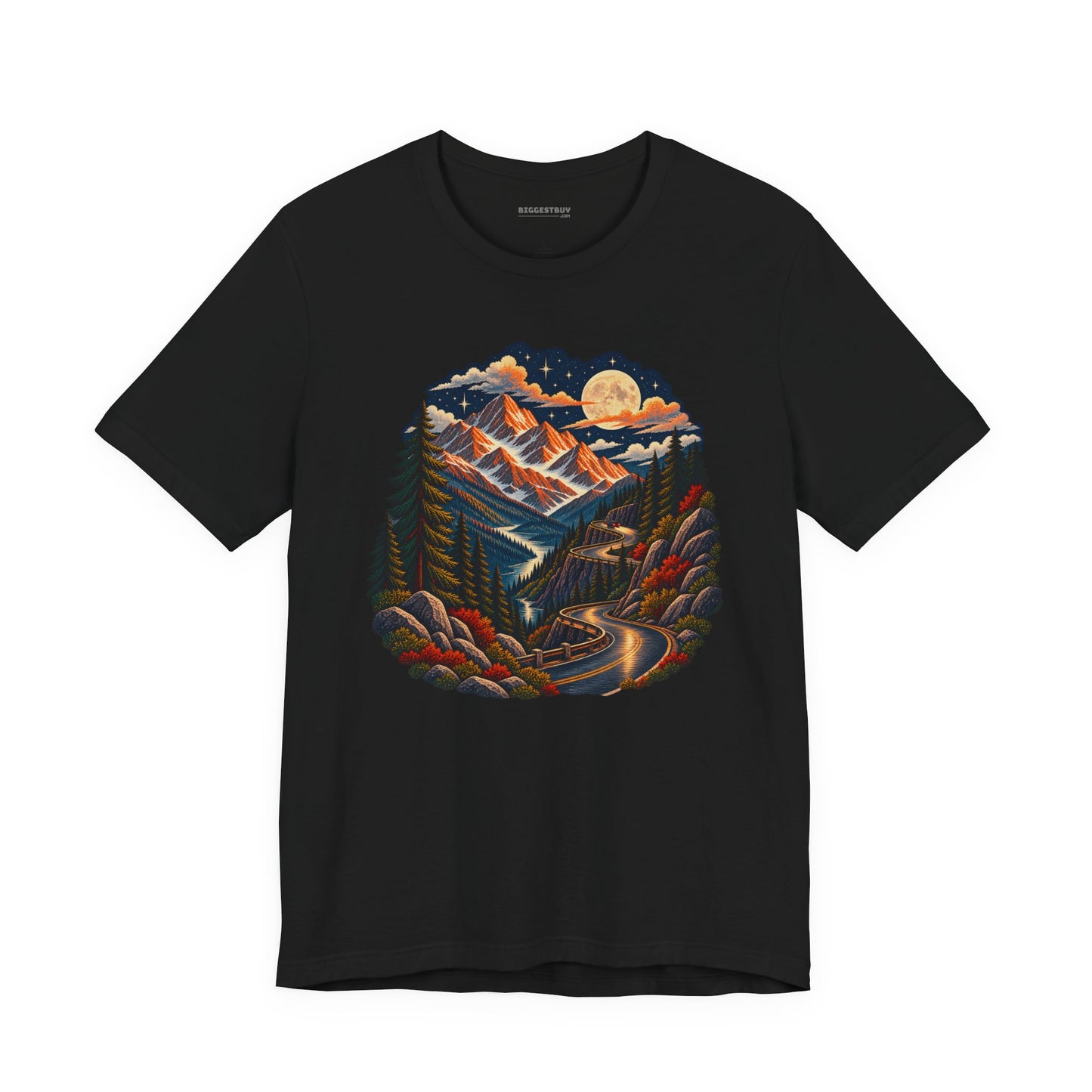 Moonlit Mountain - Classic Jersey Tee