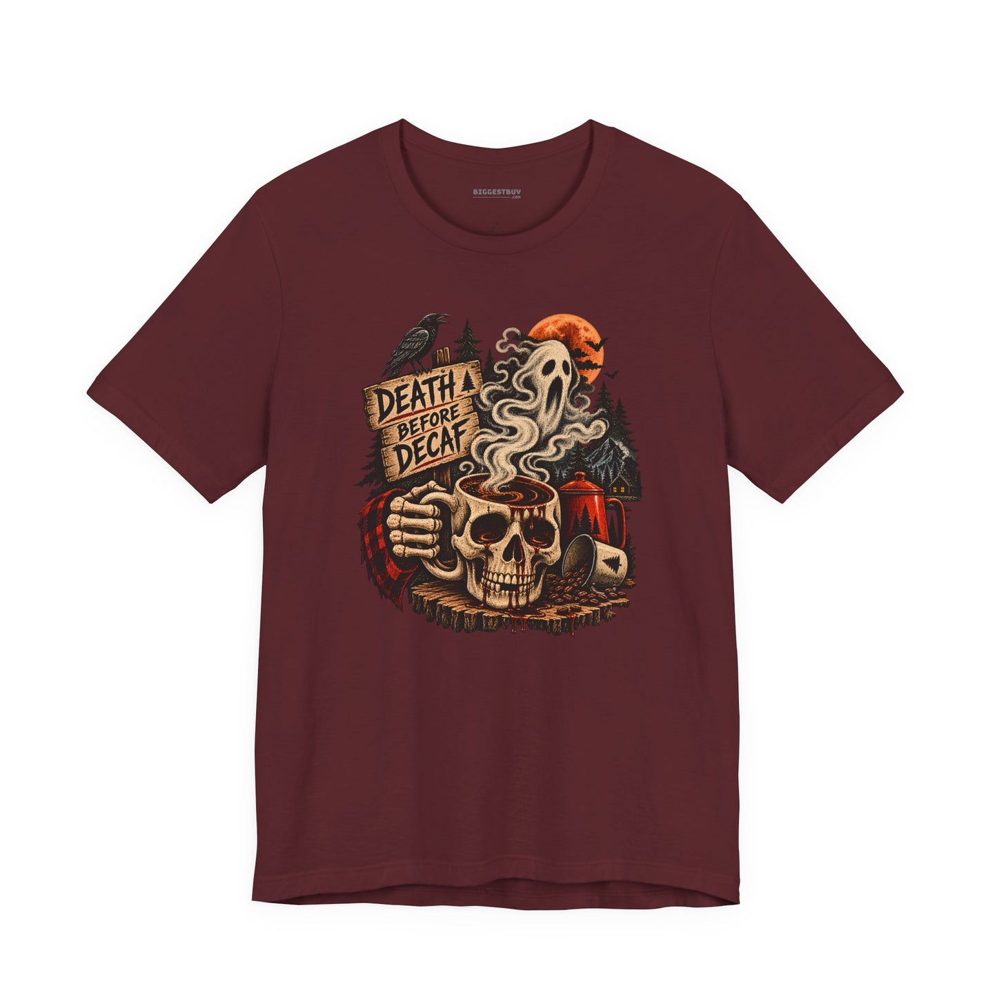Death Decaf - Classic Jersey Tee