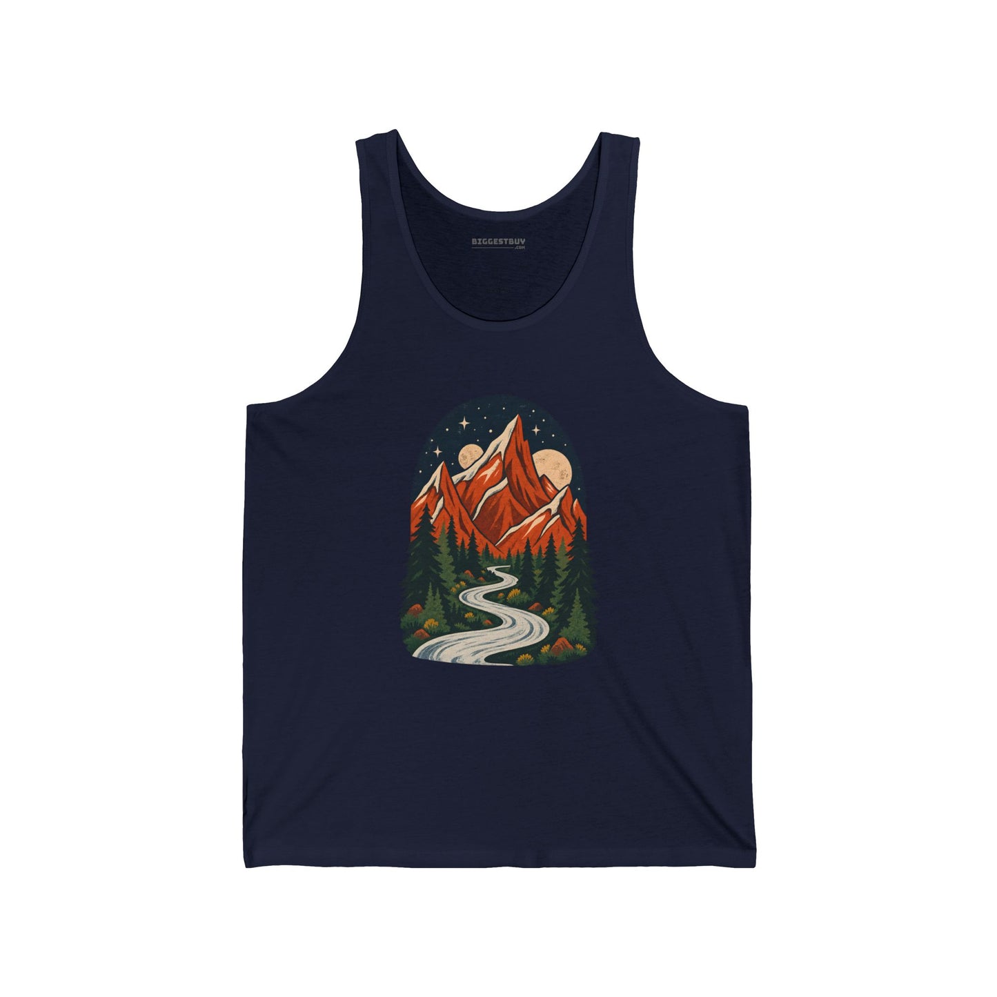 Mountain Maze - Jersey Tank Top