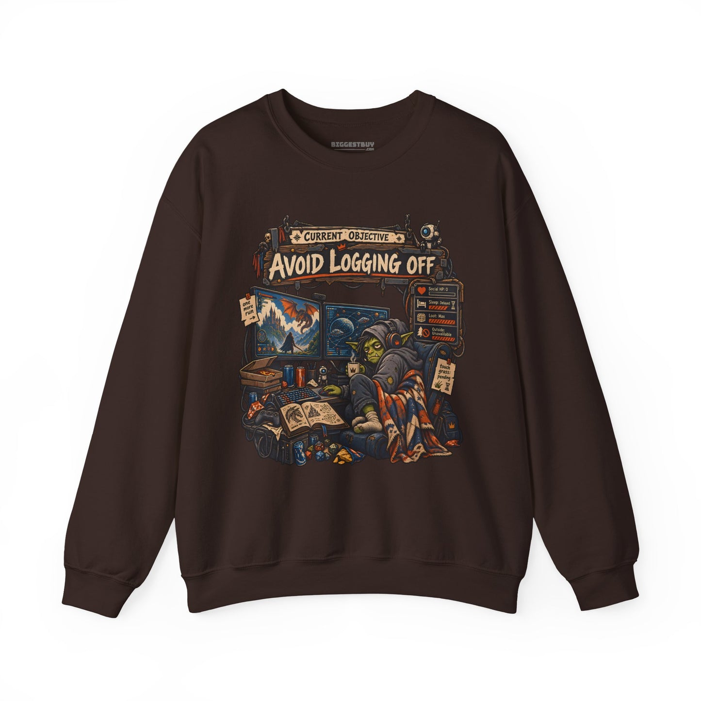 Logoff Dodge - Crewneck Sweatshirt