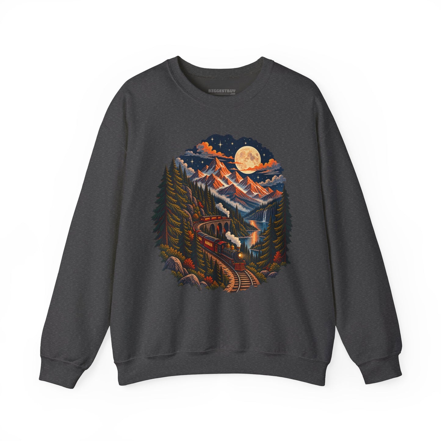 Midnight Rails - Crewneck Sweatshirt