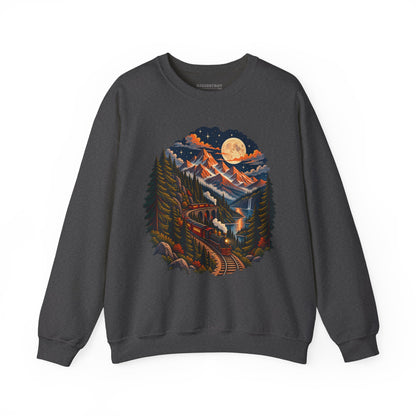 Midnight Rails - Crewneck Sweatshirt