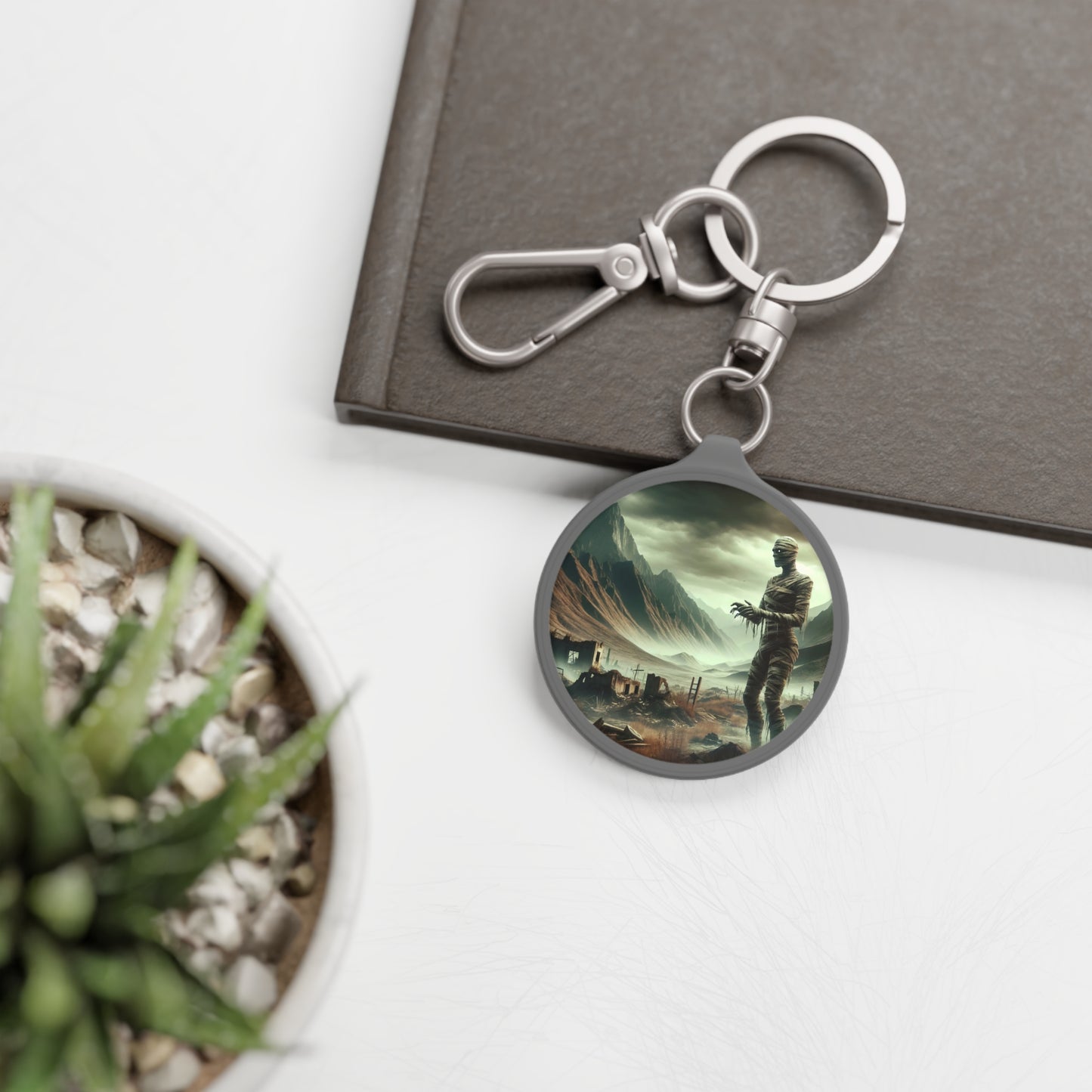 Round Keychain