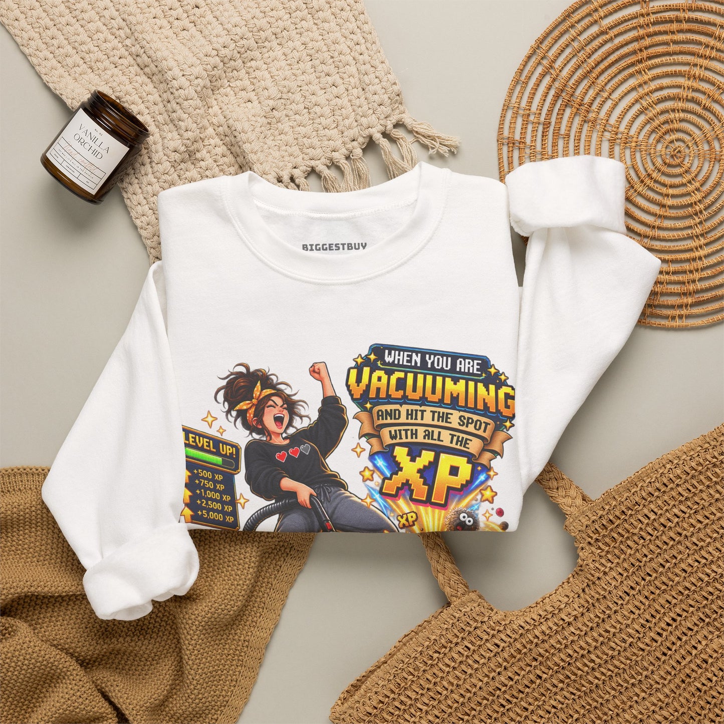 Vacuum Victory - Crewneck Sweatshirt