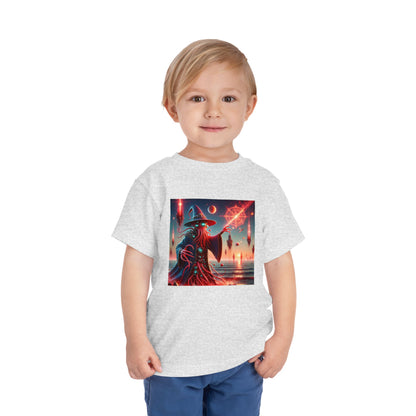 Camiseta | Camiseta para niños pequeños | Manga corta | Horror Cósmico | Mago Lovecraftiano