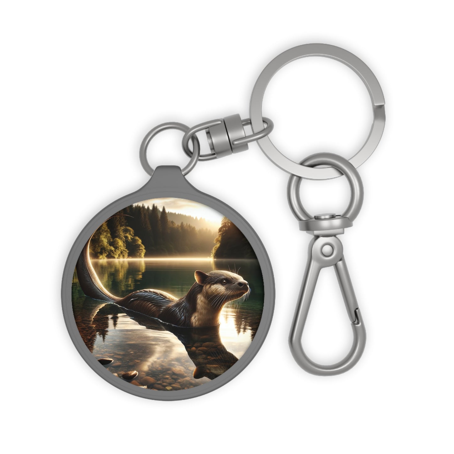 Round Keychain