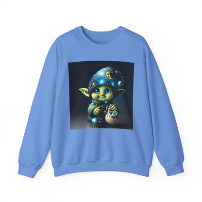 Genser | Unisex | Rund hals | Kraftig blanding | Fantasi | Skogsalv | Trollmann