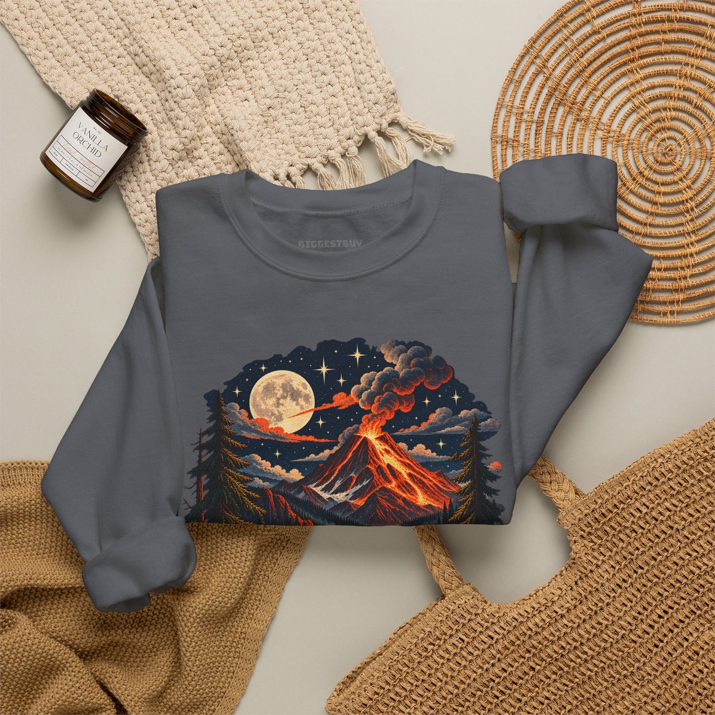 Volcanic Visions - Crewneck Sweatshirt
