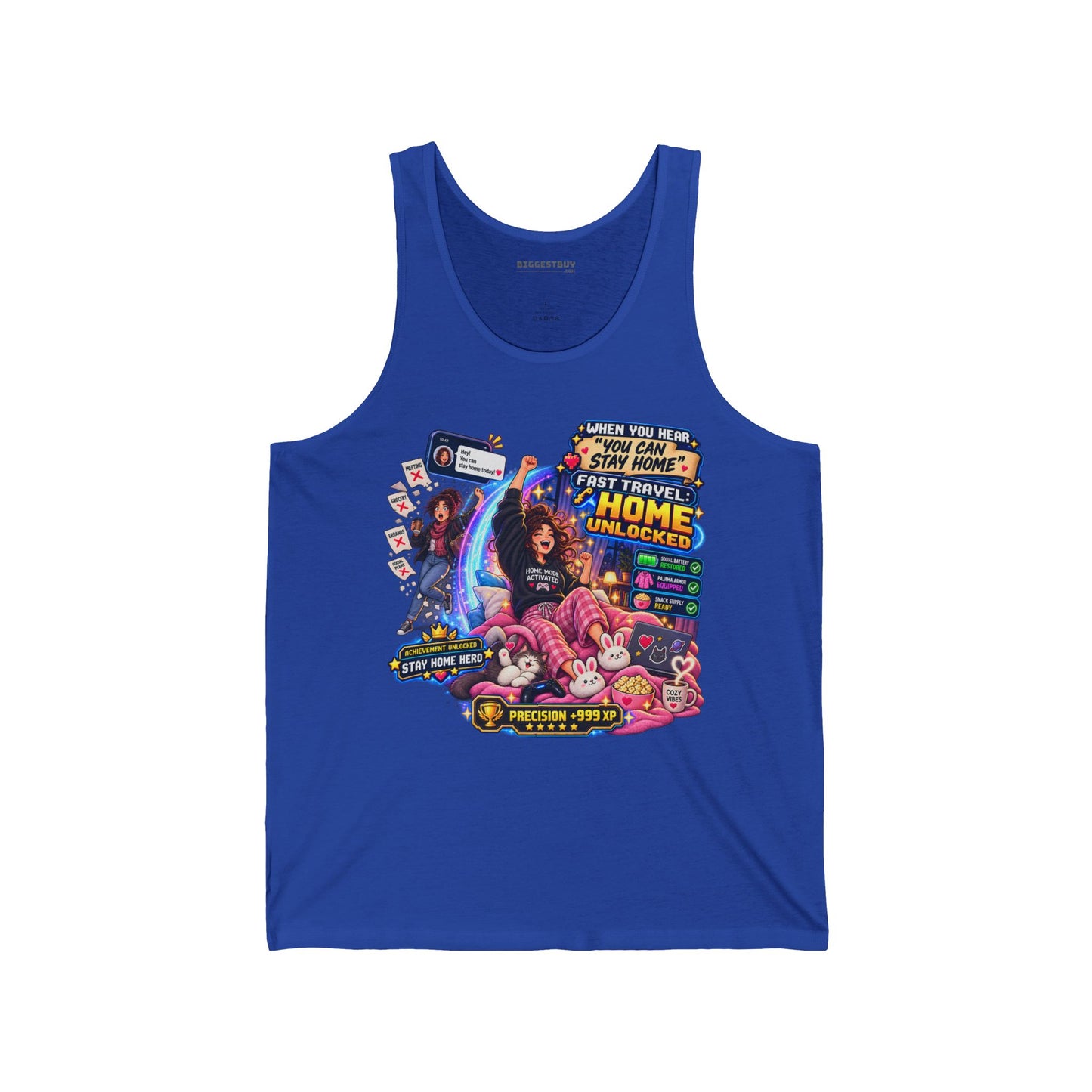 Quarantine Vibe - Jersey Tank Top