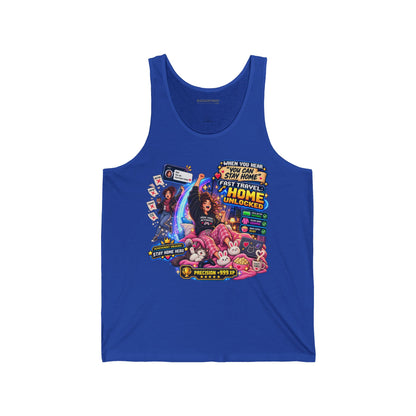 Quarantine Vibe - Jersey Tank Top
