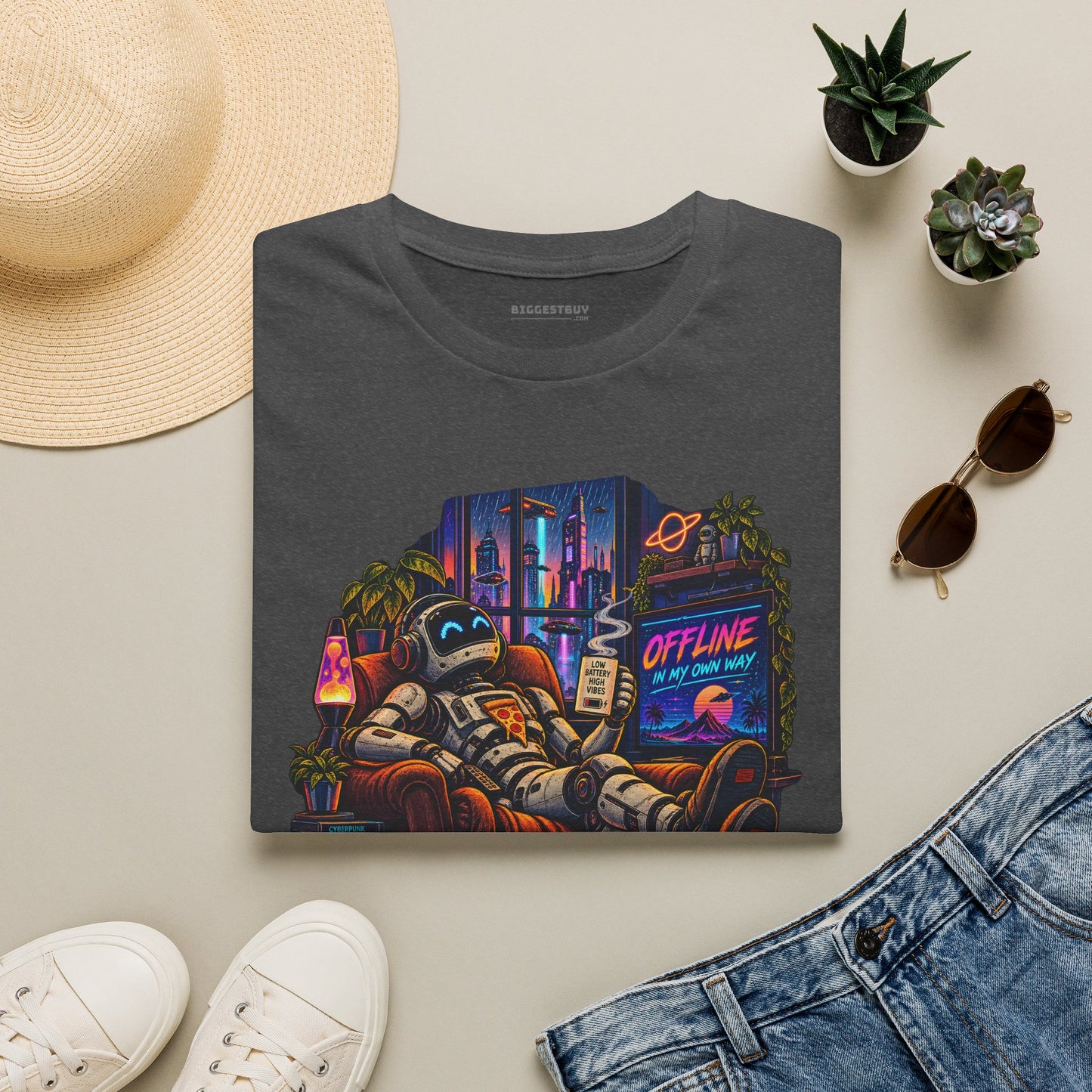 Offline Orbit - Softstyle T-Shirt