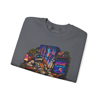 Offline Orbit - Crewneck Sweatshirt