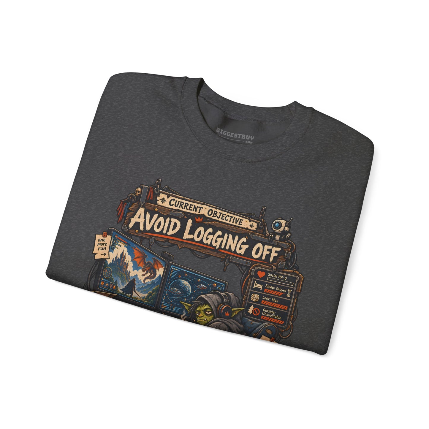 Logoff Dodge - Crewneck Sweatshirt