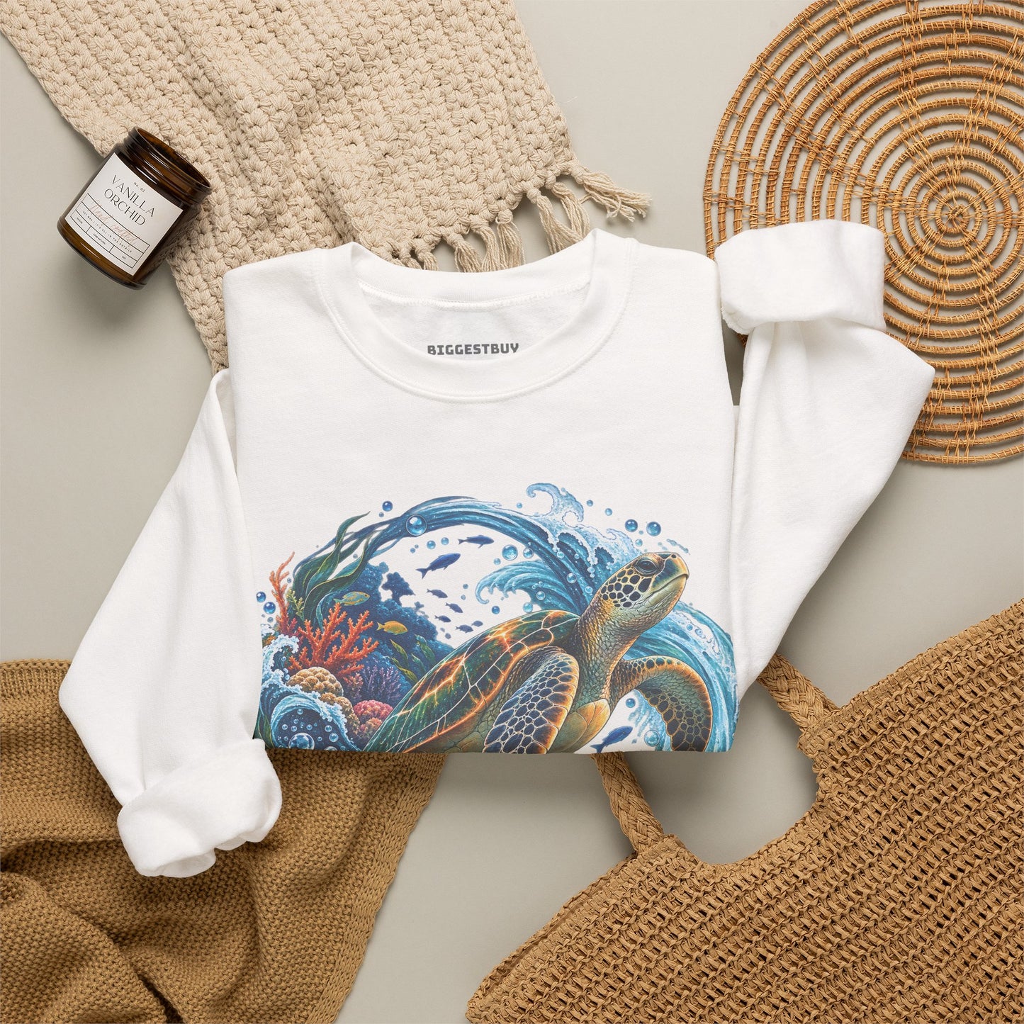 Sea Serenade - Crewneck Sweatshirt