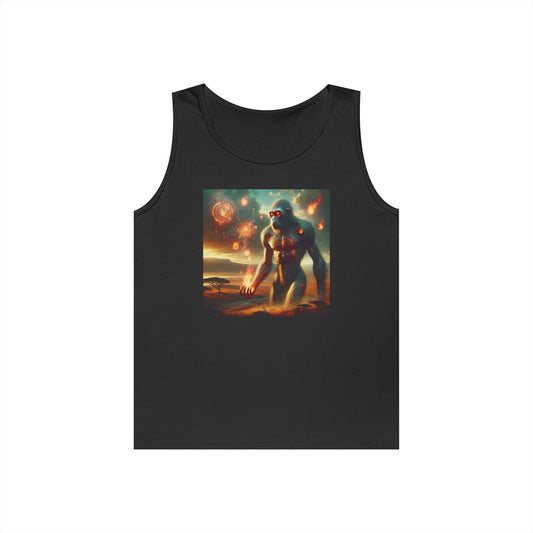 Camiseta de tirantes | Unisex | Algodón grueso | Mitología Primordial | Titán Ancestral