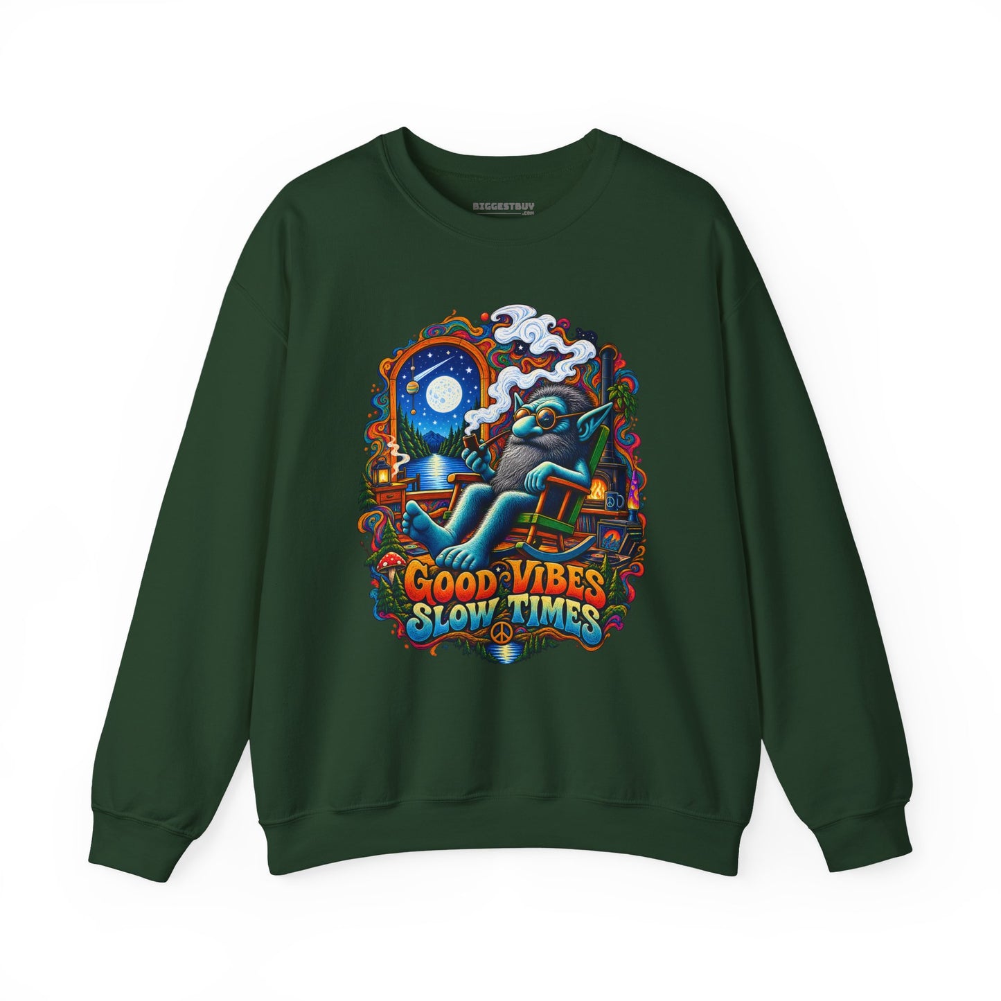 Slow Vibes - Crewneck Sweatshirt