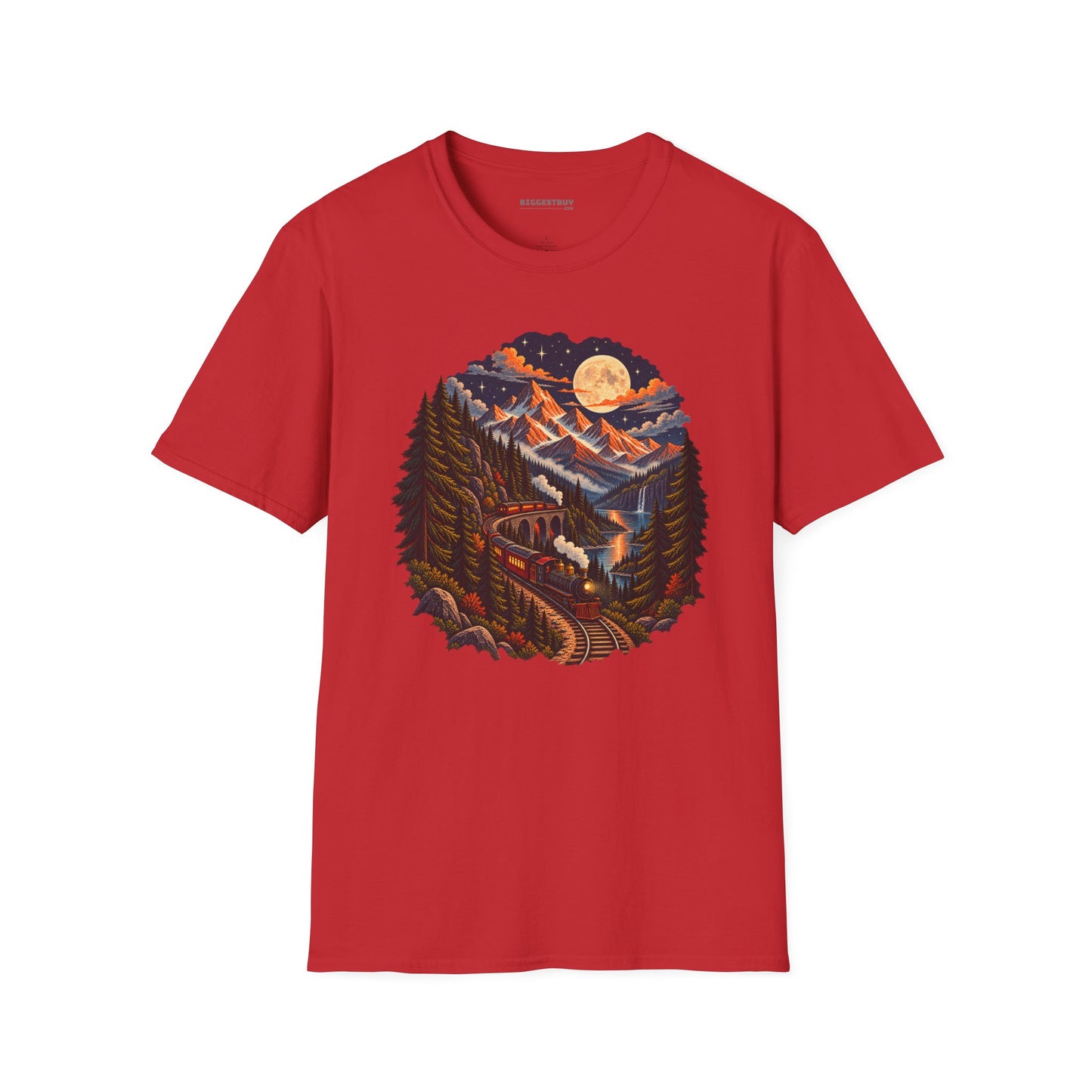 Midnight Rails - Softstyle T-Shirt