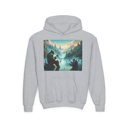 Sweat-shirt | Jeune | À capuche | Mélange épais | Fantaisie Interculturelle | Pêche